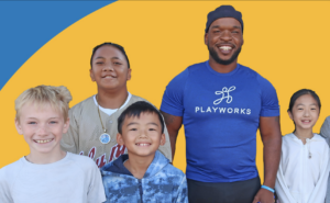 Isaiah with students